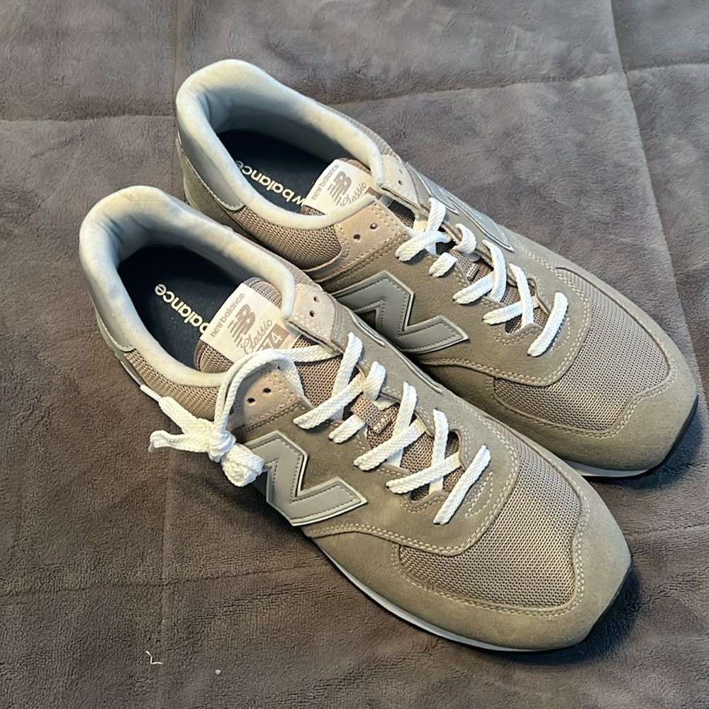 NWT New Balance 574s, size 16. Brand new never worn. Classic sneakers